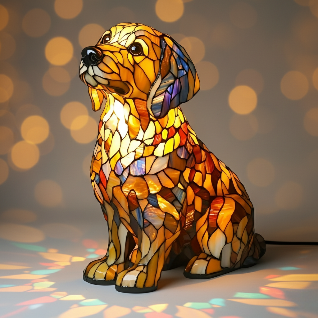 Lily den Spirituelle Golden Retriever Figurin